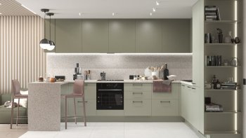 Тренды и новые цвета в дизайне современных кухонь в 2023 году в Ордынском - ordynskoe.mebel54.com | фото
