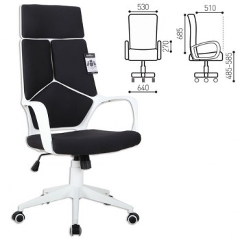 Кресло офисное BRABIX Prime EX-515 (черная ткань) в Ордынском - ordynskoe.mebel54.com | фото