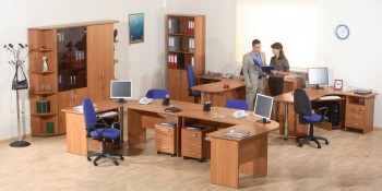 Мебель для персонала Альфа 61 Ольха в Ордынском - ordynskoe.mebel54.com | фото